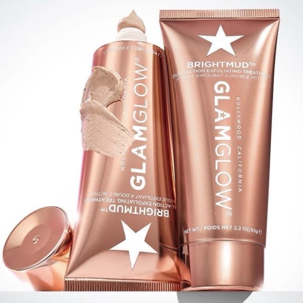 NEW GlamGlow Brightmud Exfoliating Treatment NWOB